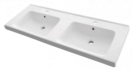 Раковина мебельная Lemark Гармония 125 см двойная - фото 2