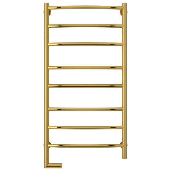 Полотенцесушитель электрический Сунержа Галант 2.0 50х100 см левый, золото 03-5200-1050 (детальная фотография), современные, hi-tech