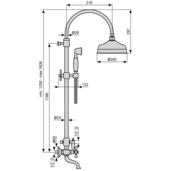 Схема (детальная фотография), классические, ретро
