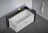 Ванна из искусственного камня Belux Импульс ВИ-1700, 4810924188533, 170 x 75 см, белый