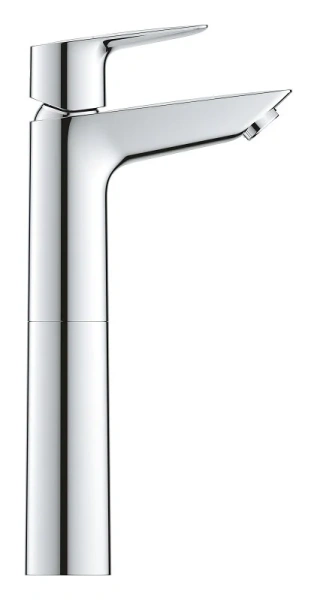 Смеситель для раковины Grohe BauEdge с ограничителем температуры 23761001 (детальная фотография), хром