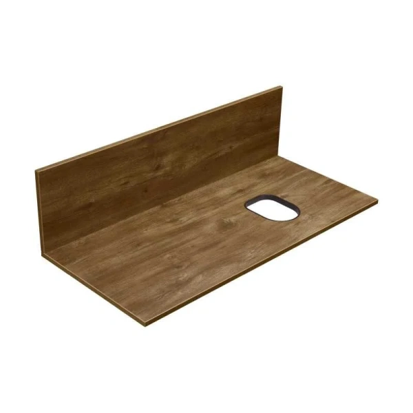 Столешница с панелью Акватон Мишель 100 см прямоугольная 1A277103MIDR0 (детальная фотография)