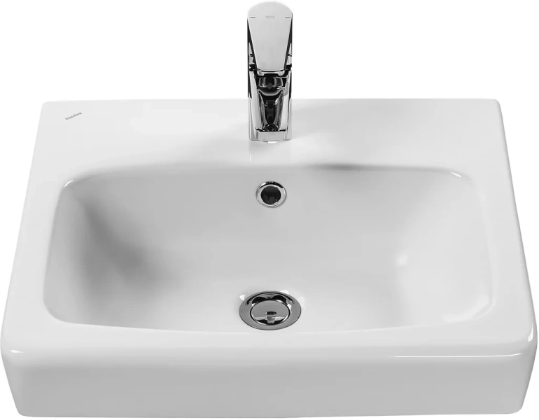 Раковина Santek Нео 40 см белая 1WH302183 (детальная фотография), подвесные, на пьедестал, пристенные