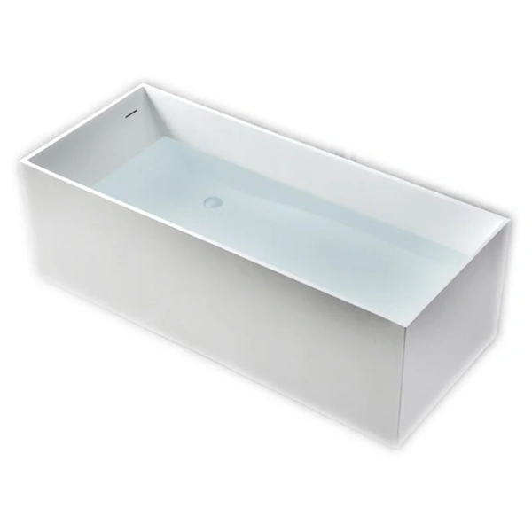 Ванна из искусственного камня NTBagno Trieste NT205 170 х 72,5 см, цвет белый (детальная фотография)