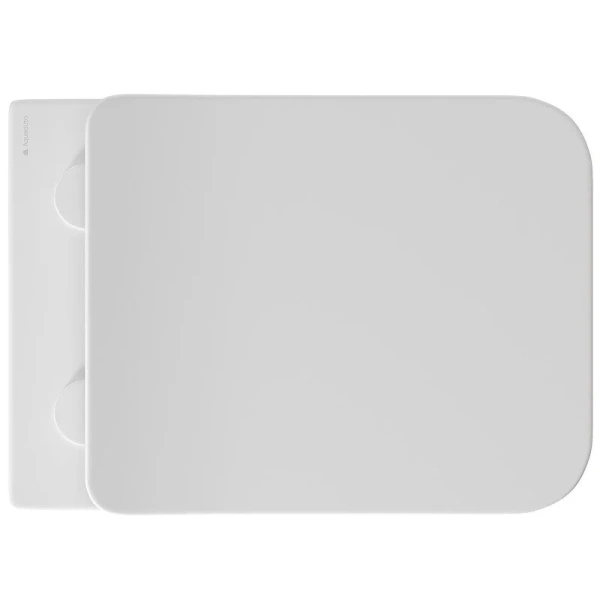 Унитаз подвесной Aqueduto MACIO белый матовый MAC0120 (детальная фотография), без бачка, со скрытым бачком