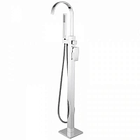 Смеситель для ванны Abber Wasserfall хром