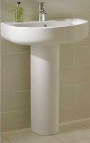 Раковина Ideal Standard Connect E7864 55 см с отверстием под смеситель (детальная фотография) index_1