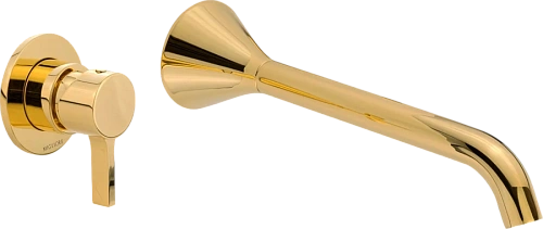 Смеситель для раковины Migliore Sirius золото - фото 2