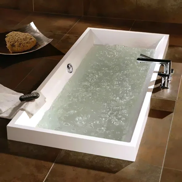 Ванна квариловая Villeroy & Boch Squaro 170х75 см с ножками UBQ170SQR2V-01 (детальная фотография), в наличии