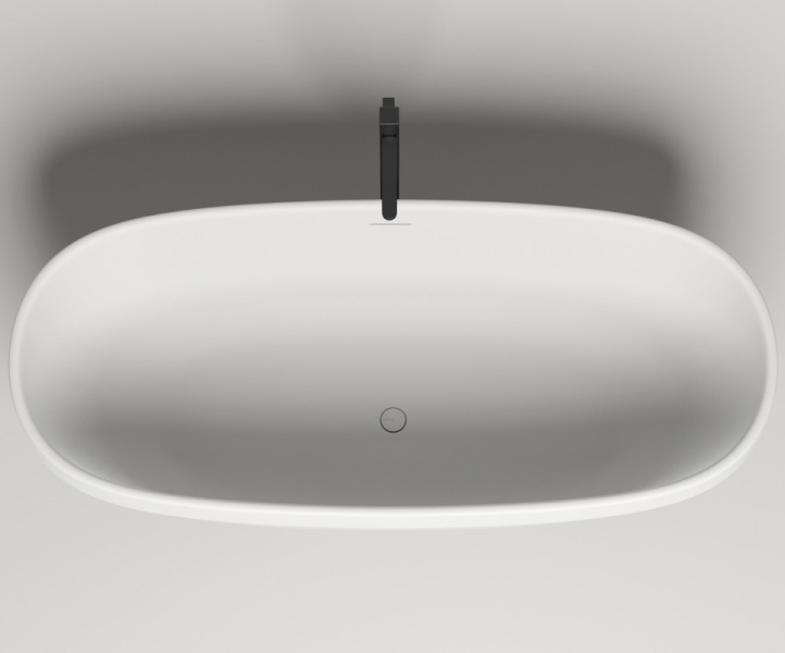 Ванна из искусственного камня Salini Greca 180x80 см RAL полностью 103121MF (детальная фотография), 180x80 см