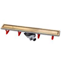 Линейный трап, цвет позолота 24К, двухсторонний, Pestan Confluo Premium Line 850 Gold