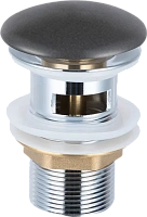 Донный клапан Vincea антрацит матовый