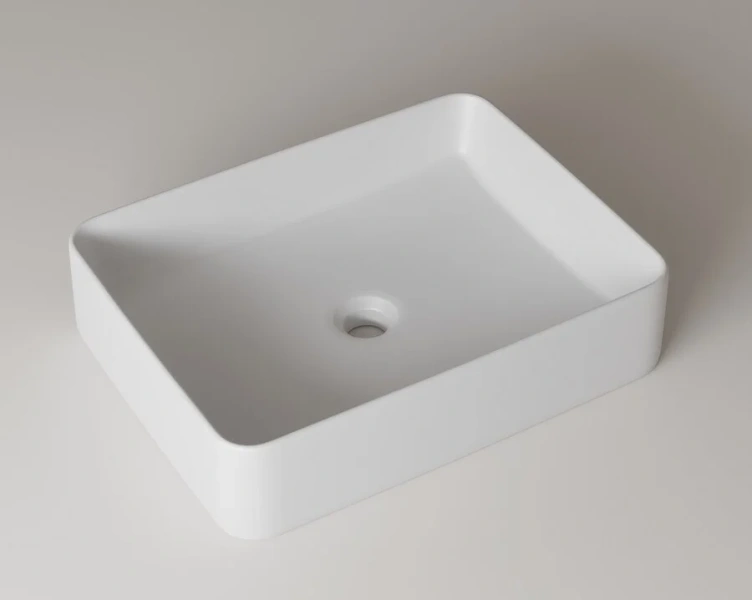 Раковина IDDIS Slide 47 см белая глянцевая SLIWS02i27 (детальная фотография), 50 см