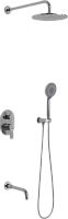 Душевой комплект BERGES Nardis хром сильвер