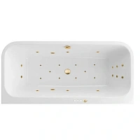 Ванна гидромассажная Excellent Arana Ultra 180 x 85 см, белый/золото, WAEX.ARA18.ULTRA.GL