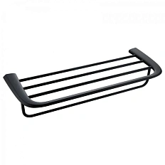 Полотенцедержатель Abber Nord черный матовый