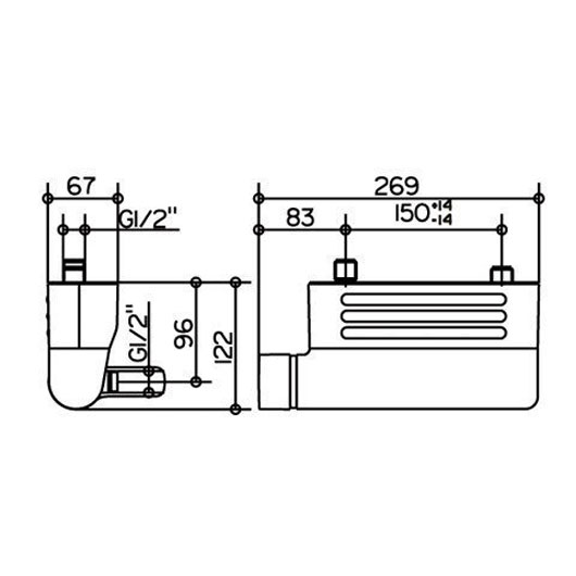 Схема (детальная фотография), для душа
