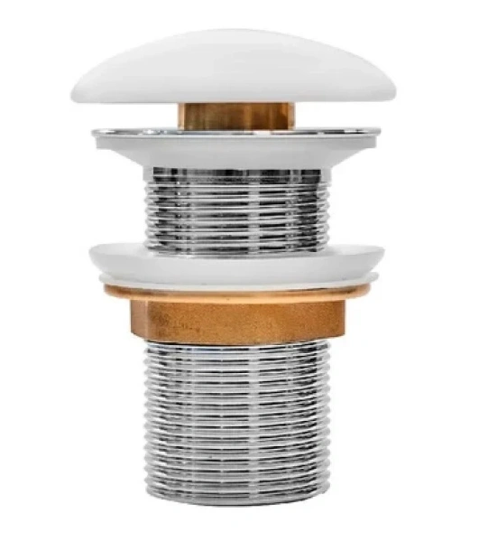 Донный клапан IDDIS Optima Home белый матовый OPHWM00i88 (детальная фотография)