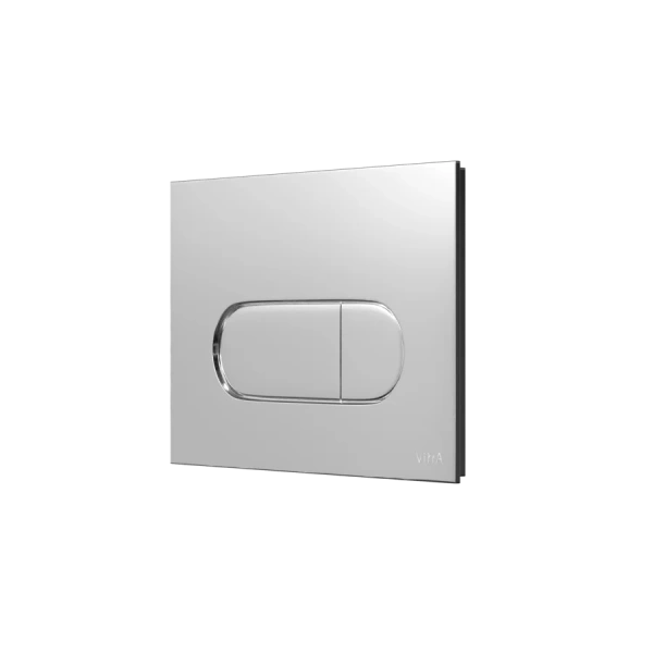 Клавиша смыва VitrA Root Round хром 740-2280 (детальная фотография), механические