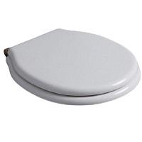 Сиденье для унитаза, полиэстер, фурнитура бронза, Simas Londra LO 003S BI BR