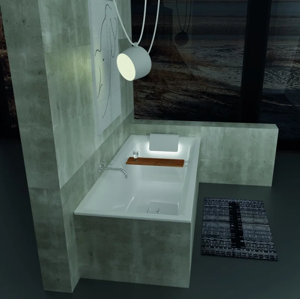 Полочка на ванну Riho бамбуковая 207003 (детальная фотография), нет в наличии