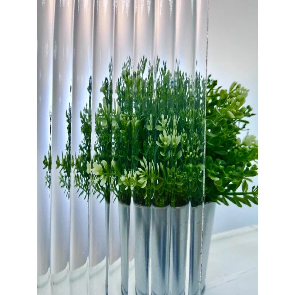 Душевая перегородка RGW Walk In WA-08G 100 см профиль золото 06100810-156 (детальная фотография), рифленые