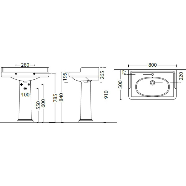 Схема (детальная фотография), 80 см
