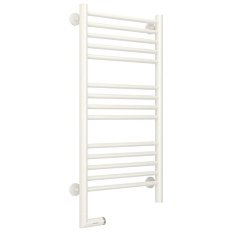 Полотенцесушитель электрический левый, цвет белый перемычка прямая Сунержа Богема 2.0 800х400