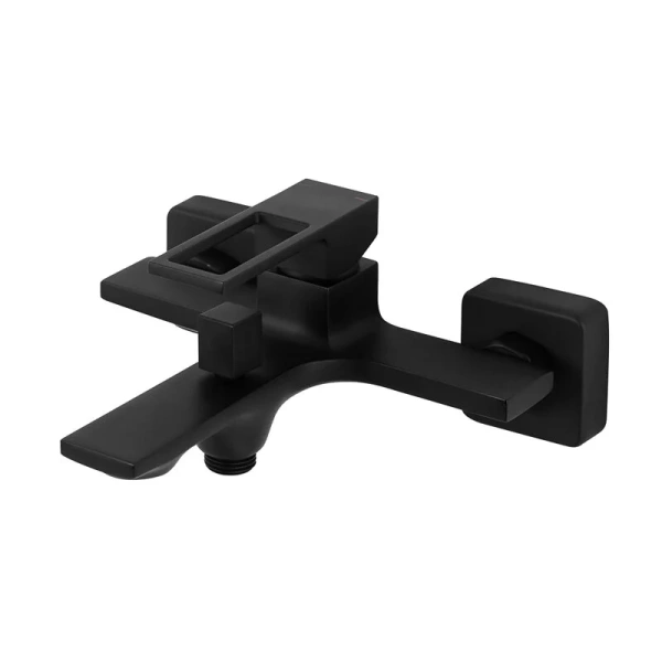 Смеситель для ванны BelBagno Luce черный матовый LUC-VAS-NERO (детальная фотография)