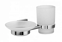 Стакан для ванной IDDIS Edifice матовое стекло