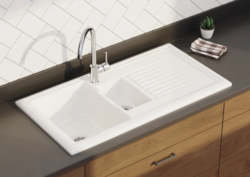 Смеситель для кухни VitrA Minimax S A42091 однорычажный (детальная фотография), современные, hi-tech