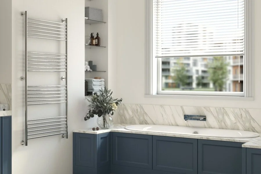 Полотенцесушитель водяной Сунержа Богема+ 0220-1580 80х150 см перемычка прямая (детальная фотография), хром, матовый хром, бронза, золото, белыe, другие, черный