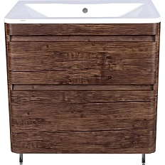 Тумба под раковину напольная Style Line Атлантика 80 см старое дерево