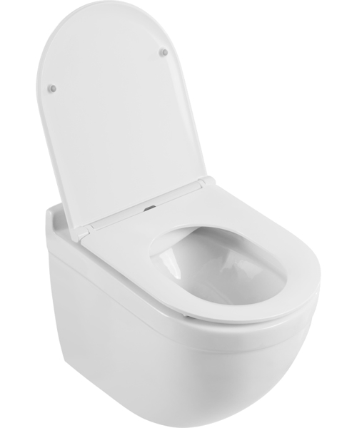 Унитаз подвесной BelBagno Senso-R безободковый BB017CHR (детальная фотография), современные, hi-tech, круглые