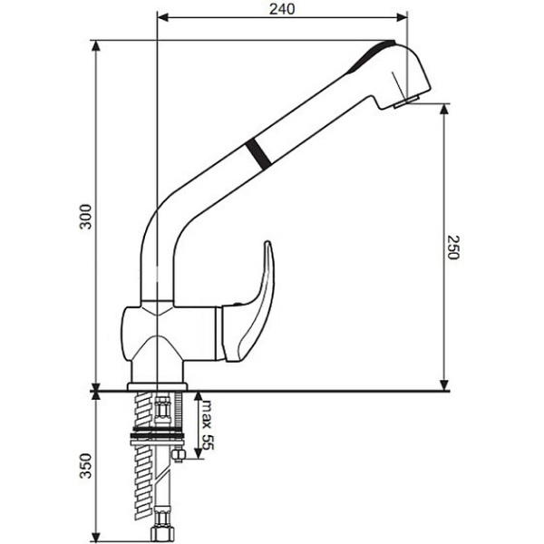 Схема (детальная фотография), для кухни