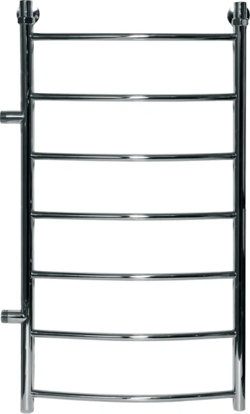 Полотенцесушитель водяной Ника Arc 100x60 см хром ЛД 100/60 бок 50 (детальная фотография)