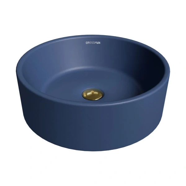 Раковина Grossman 40 см синяя матовая GR-3013BLM (детальная фотография)