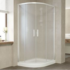 Душевой уголок стекло сатин Vegas-glass ZS-F 100х90 10