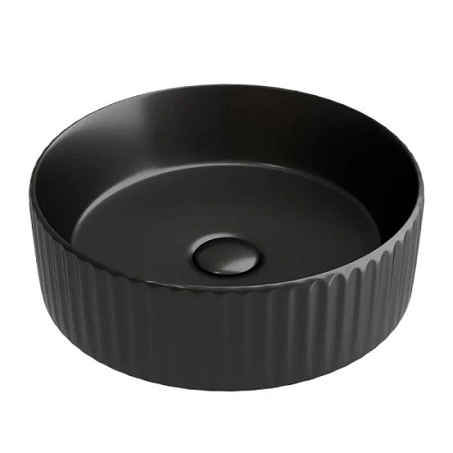 Раковина Ceramica Nova Element 36 см черная матовая - фото 3