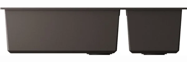 Мойка для кухни Omoikiri Tedori 85-2-U-ES 85 см espresso 4997240 (детальная фотография), из искусственного гранита