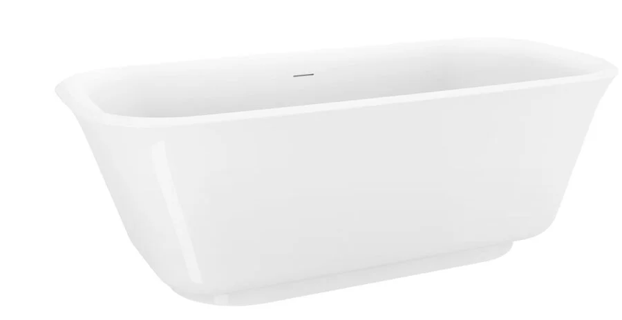 Ванна акриловая BelBagno Due 170x80 см отдельностоящая BB702-1700-800-K (детальная фотография)