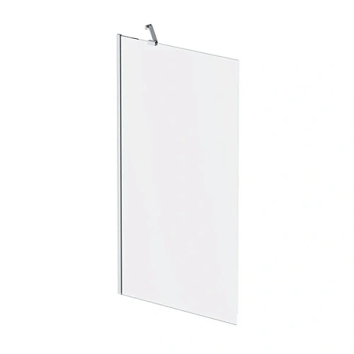 Неподвижная стенка Am.Pm Gem 80х140 см хром, стекло прозрачное - фото 1