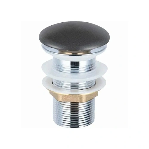 Донный клапан Vincea антрацит матовый - фото 4