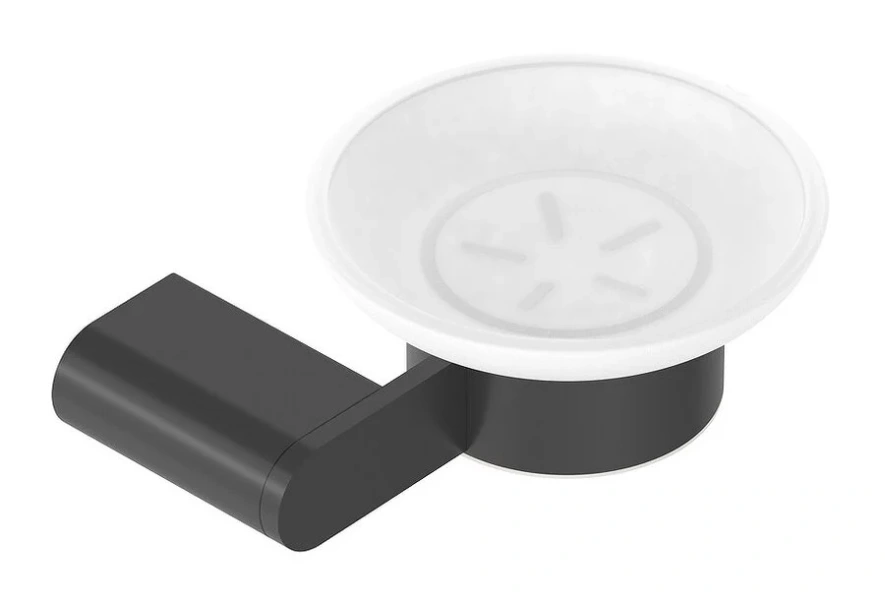 Мыльница Cezares Stylus черный матовый STYLUS-SODS-NOP (детальная фотография)