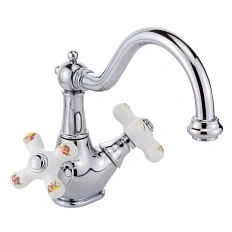 Смеситель для раковины Migliore Provance 194 с донным клапаном