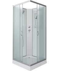 Душевая кабина Niagara 90х90 см стекло матовое