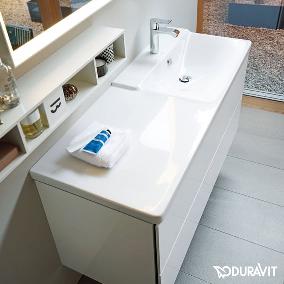 Раковина встраиваемая Duravit P3 Comforts 233412 (детальная фотография), современные, hi-tech