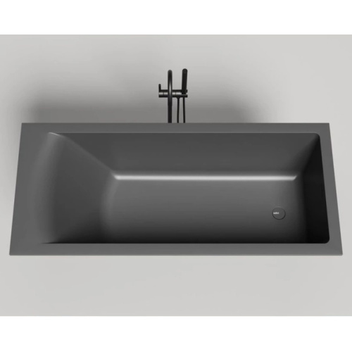 Ванна из искусственного камня Salini Cascata Kit 170x75 см покраска по RAL полностью 104323MF (детальная фотография), современныe, hi-tech