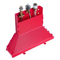 Скрытая часть смесителя Hansgrohe на 3 отверстия