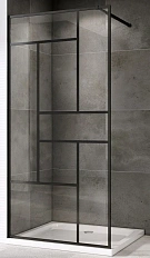 Душевая перегородка Abber Immer Offen 90 см стекло прозрачное